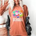 Women's 100 Days Of School Dripping Baseball Boys Kids Teacher Women's Comfort Colors T-Shirt Yam Women's 100 Days Of School Dripping Baseball Boys Kids Teacher Women's Comfort Colors T-Shirt Yam