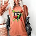 Xmas Baseball Six Seven 67 Meme Ice Cream Drip Men Women Women's Comfort Colors T-Shirt Yam Xmas Baseball Six Seven 67 Meme Ice Cream Drip Men Women Women's Comfort Colors T-Shirt Yam