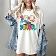 100 Days Of School Baseball Boys Kids Colorful 100th Day Women's Comfort Colors T-Shirt Ivory 100 Days Of School Baseball Boys Kids Colorful 100th Day Women's Comfort Colors T-Shirt Ivory