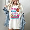 100 Days Of School Baseball Donut Dripping Teacher Boys Kids Women's Comfort Colors T-Shirt Ivory 100 Days Of School Baseball Donut Dripping Teacher Boys Kids Women's Comfort Colors T-Shirt Ivory