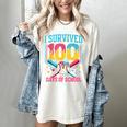 100 Days Of School Baseball Drip 100 Days Boy Girl Kids Women's Comfort Colors T-Shirt Ivory 100 Days Of School Baseball Drip 100 Days Boy Girl Kids Women's Comfort Colors T-Shirt Ivory