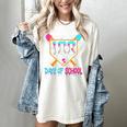 100 Days Of School Baseball Ice Cream Drip 100th Day School Women's Comfort Colors T-Shirt Ivory 100 Days Of School Baseball Ice Cream Drip 100th Day School Women's Comfort Colors T-Shirt Ivory