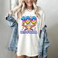 100 Days Of School Baseball Ice Cream Drip Kids Boys Teacher Women's Comfort Colors T-Shirt Ivory