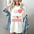 100 Days Of School Baseball Player Teacher Student Women's Comfort Colors T-Shirt Ivory 100 Days Of School Baseball Player Teacher Student Women's Comfort Colors T-Shirt Ivory
