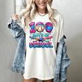 100 Days Of School Baseball Sports Drip Graphic Women's Comfort Colors T-Shirt Ivory 100 Days Of School Baseball Sports Drip Graphic Women's Comfort Colors T-Shirt Ivory