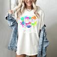 100 Days Of School Dripping Baseball Boys Kids Teacher Women's Comfort Colors T-Shirt Ivory