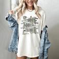 100 Days Smarter Baseball Sport School Celebration Women's Comfort Colors T-Shirt Ivory