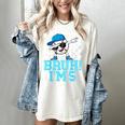 5th Birthday Dabbing Baseball Boys Bruh I'm 5 Year Old Women's Comfort Colors T-Shirt Ivory