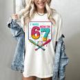I Was 6 Now Im 7 Ice Cream Drip Baseball For Men Women Kids Women's Comfort Colors T-Shirt Ivory