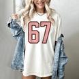 6 7 Number 67 Baseball Meme Tee For Women Women's Comfort Colors T-Shirt Ivory 6 7 Number 67 Baseball Meme Tee For Women Women's Comfort Colors T-Shirt Ivory