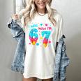 I Was 6 Now I'm 7 67 Birthday Baseball Drip 7 Year Old Women's Comfort Colors T-Shirt Ivory I Was 6 Now I'm 7 67 Birthday Baseball Drip 7 Year Old Women's Comfort Colors T-Shirt Ivory