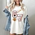 6 Year Old Birthday 67 Trend Baseball Now I’m 6 Next Year 7 Women's Comfort Colors T-Shirt Ivory