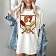 67 Baseball Drip Thanksgiving Six Seven Boys Teens Kids Women's Comfort Colors T-Shirt Ivory