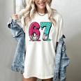 67 Ice Cream Drip Baseball Gen Alpha Slang Six Seven Meme Women's Comfort Colors T-Shirt Ivory 67 Ice Cream Drip Baseball Gen Alpha Slang Six Seven Meme Women's Comfort Colors T-Shirt Ivory
