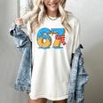 67 Ice Cream Drip Six Seven Baseball Drip 67 Boys Meme Women's Comfort Colors T-Shirt Ivory