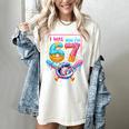 7th Birthday Boys I Was 6 Now I'm 7 Baseball Ice Cream Drip Women's Comfort Colors T-Shirt Ivory 7th Birthday Boys I Was 6 Now I'm 7 Baseball Ice Cream Drip Women's Comfort Colors T-Shirt Ivory
