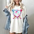 8th Birthday Boys Baseball Ice Cream Drip Boys Baseball Women's Comfort Colors T-Shirt Ivory