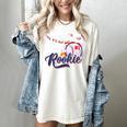 Abuela Rookie Of Year 1st Birthday Baseball Theme Matching Women's Comfort Colors T-Shirt Ivory Abuela Rookie Of Year 1st Birthday Baseball Theme Matching Women's Comfort Colors T-Shirt Ivory