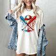 American Baseball Drip Graffiti Ball And Bat Women's Comfort Colors T-Shirt Ivory American Baseball Drip Graffiti Ball And Bat Women's Comfort Colors T-Shirt Ivory