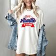 Auntie Rookie Of Year 1st Birthday Baseball Theme Matching Women's Comfort Colors T-Shirt Ivory Auntie Rookie Of Year 1st Birthday Baseball Theme Matching Women's Comfort Colors T-Shirt Ivory