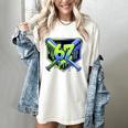 Awesome 67 Baseball Drip Effect Baseball 6-7 Meme Graphic Premium Tri-Blend Women's Comfort Colors T-Shirt Ivory