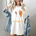 Ball Mom Heart Basketball Baseball Mom Premium Women's Comfort Colors T-Shirt Ivory