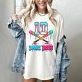 Baseball 10 Year Old Ice Cream Drip 10th Bday Double Digits Women's Comfort Colors T-Shirt Ivory Baseball 10 Year Old Ice Cream Drip 10th Bday Double Digits Women's Comfort Colors T-Shirt Ivory