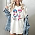 Baseball 67 Ice Cream Drip Six Seven Boys Girls Meme Women's Comfort Colors T-Shirt Ivory