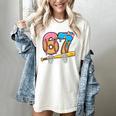 Baseball 67 Ice Cream Drip Skeleton Six Seven Boys Meme Women's Comfort Colors T-Shirt Ivory