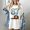 Baseball 67 Six Seven Meme 6-7 Drip Baseball Boys Men Women's Comfort Colors T-Shirt Ivory