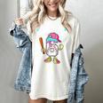 Baseball 6th Birthday Boy Ice Cream Drip Bruh I'm 6 Year Old Women's Comfort Colors T-Shirt Ivory Baseball 6th Birthday Boy Ice Cream Drip Bruh I'm 6 Year Old Women's Comfort Colors T-Shirt Ivory