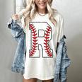 Baseball Alphabet Monogram Initial Letter R Women's Comfort Colors T-Shirt Ivory Baseball Alphabet Monogram Initial Letter R Women's Comfort Colors T-Shirt Ivory