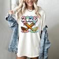Baseball Bat 2026 Hands Drip Boys Ice Cream Dripping Youth Women's Comfort Colors T-Shirt Ivory Baseball Bat 2026 Hands Drip Boys Ice Cream Dripping Youth Women's Comfort Colors T-Shirt Ivory