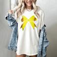 Baseball Bow Baseball Mom Women Baseball Mama Women's Comfort Colors T-Shirt Ivory Baseball Bow Baseball Mom Women Baseball Mama Women's Comfort Colors T-Shirt Ivory