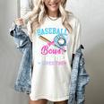 Baseball Or Bows Big Brother Loves You Gender Pink Or Blue Women's Comfort Colors T-Shirt Ivory Baseball Or Bows Big Brother Loves You Gender Pink Or Blue Women's Comfort Colors T-Shirt Ivory