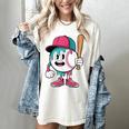 Baseball Drip Boys Ice Cream Youth Women's Comfort Colors T-Shirt Ivory