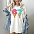 Baseball Drip Ice Cream 67 Baseball Women's Comfort Colors T-Shirt Ivory Baseball Drip Ice Cream 67 Baseball Women's Comfort Colors T-Shirt Ivory