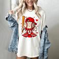 Baseball Drip Ice Cream Apparel Boys Kids Valentines Day Women's Comfort Colors T-Shirt Ivory Baseball Drip Ice Cream Apparel Boys Kids Valentines Day Women's Comfort Colors T-Shirt Ivory