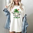 Baseball Drip Ice Cream Boys Kids Shamrock St Patricks Day Women's Comfort Colors T-Shirt Ivory