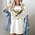 Baseball Drip Ice Cream Camo Home Plate Bats Sports Game Day Women's Comfort Colors T-Shirt Ivory Baseball Drip Ice Cream Camo Home Plate Bats Sports Game Day Women's Comfort Colors T-Shirt Ivory