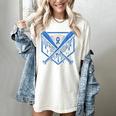 Baseball Drip Ice Cream Diabetes Awareness Ribbon Boys Girls Women's Comfort Colors T-Shirt Ivory Baseball Drip Ice Cream Diabetes Awareness Ribbon Boys Girls Women's Comfort Colors T-Shirt Ivory