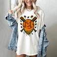 Baseball Drip Ice Cream Dripping Blaze Hunter Orange Camo Women's Comfort Colors T-Shirt Ivory