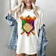 Baseball Drip Ice Cream Drip Halloween Baseball Lovers Women's Comfort Colors T-Shirt Ivory Baseball Drip Ice Cream Drip Halloween Baseball Lovers Women's Comfort Colors T-Shirt Ivory