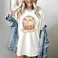 Baseball Drip Ice Cream Melting Illustration Women's Comfort Colors T-Shirt Ivory Baseball Drip Ice Cream Melting Illustration Women's Comfort Colors T-Shirt Ivory
