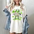 Baseball Drip Ice Cream Shamrock Irish St Patricks Men Women's Comfort Colors T-Shirt Ivory