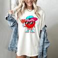 Baseball Drip Ice Cream Valentines Day Baseball Sport Boys Women's Comfort Colors T-Shirt Ivory
