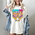 Baseball Drip Number 67 Ice Cream Home Plate Drip Women's Comfort Colors T-Shirt Ivory Baseball Drip Number 67 Ice Cream Home Plate Drip Women's Comfort Colors T-Shirt Ivory