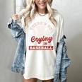 Baseball Game Day There Is No Crying In Baseball Women's Comfort Colors T-Shirt Ivory