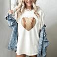 Baseball Heart Shape Valentines Day Love Boys Kids Men Women's Comfort Colors T-Shirt Ivory Baseball Heart Shape Valentines Day Love Boys Kids Men Women's Comfort Colors T-Shirt Ivory