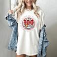 Baseball I Hit 100 Days Of School Baseball Player Kids Boys Women's Comfort Colors T-Shirt Ivory Baseball I Hit 100 Days Of School Baseball Player Kids Boys Women's Comfort Colors T-Shirt Ivory